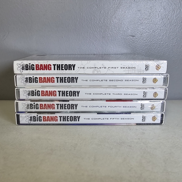 NEW The Big Bang Theory TV Show Seasons 1-5 DVD Brand New Sealed Lot Of 5 DVDs - Picture 5 of 6
